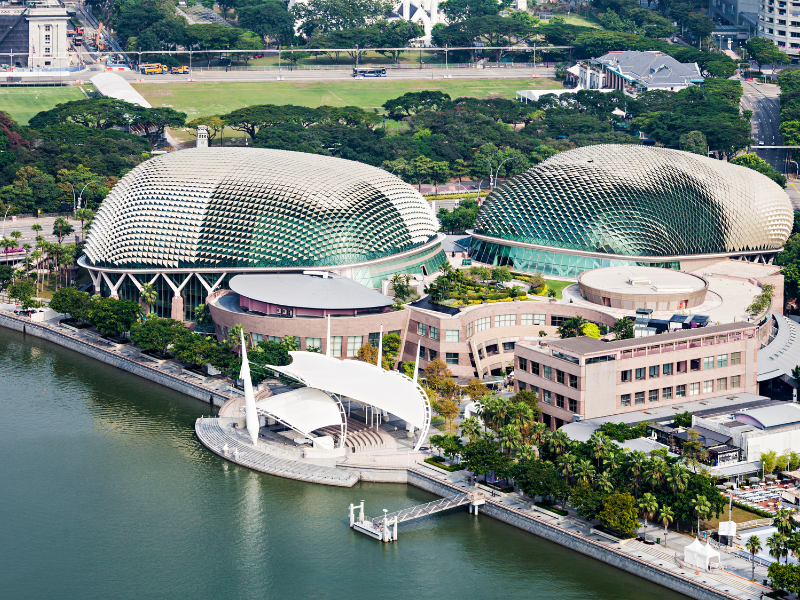 Toàn cảnh nhà hát Esplanade